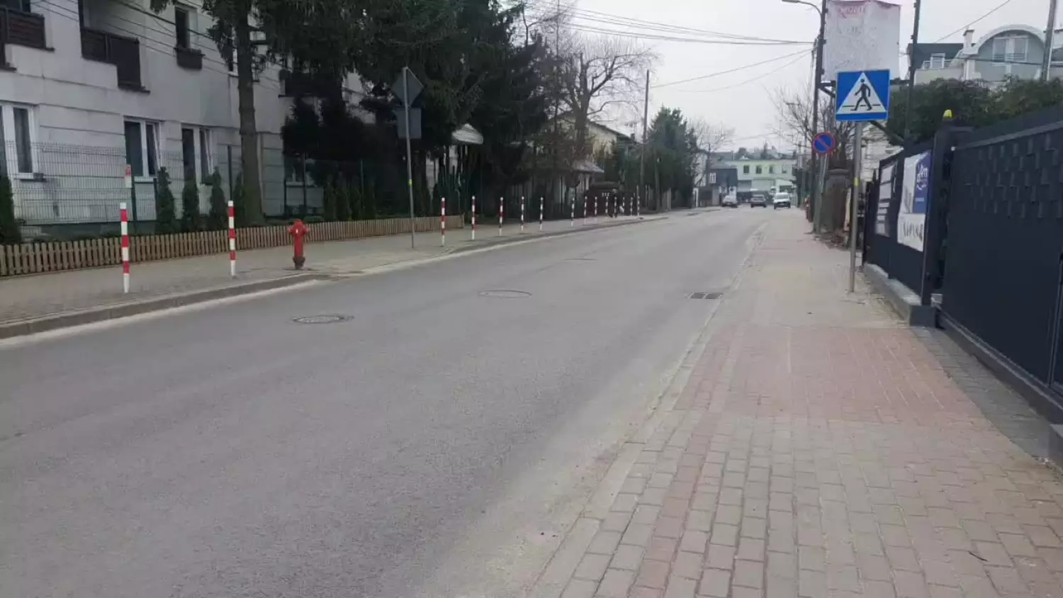 Kierowcy pędzą przez ul. Żeromskiego w Piasecznie